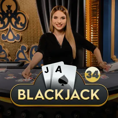 Blackjack 34 – The Club game tile