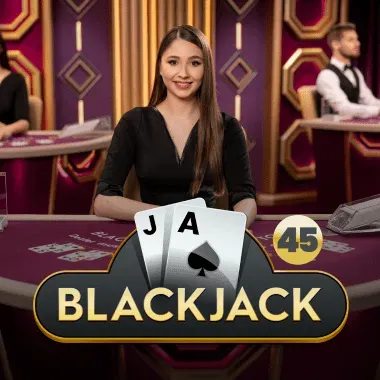 Blackjack 45 game tile